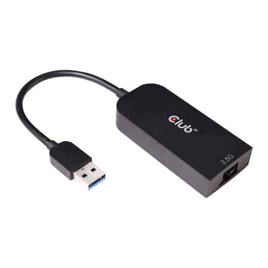 (image for) Club 3D USB Type-A to 2.5Gbps RJ45 Adapter